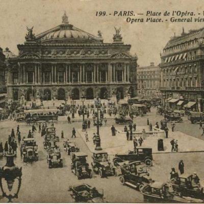 Abeille 199 - PARIS - Place de l'Opéra - Vue générale