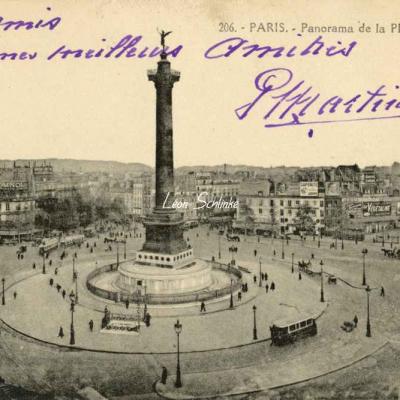 Abeille 206 - Panorama de la Place de la Bastille