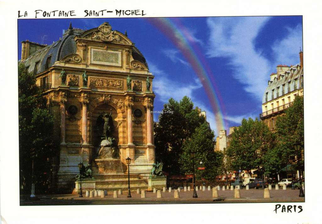 Abeilles Cartes 2062 - PARIS - La Fontaine Saint-Michel