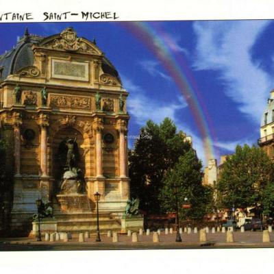 Abeilles Cartes 2062 - PARIS - La Fontaine Saint-Michel