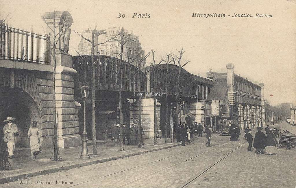 AC 30 - Metropolitain, Jonction Barbès