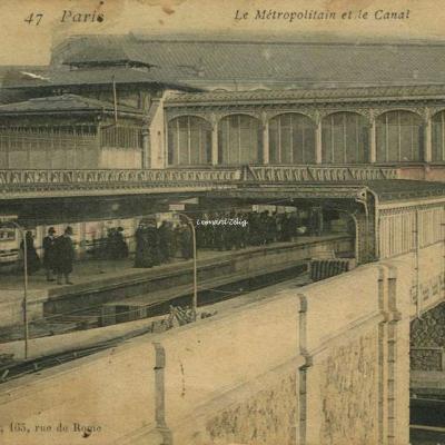 AC 47 - Paris - Le Métropolitain et le Canal