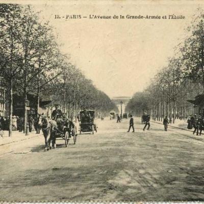 AD 18 - L'Avenue de la Grande-Armée et l'Etoile