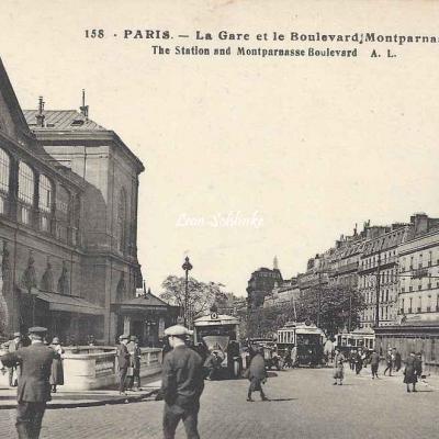 AL 158 - La Gare et le Boulevard Montparnasse