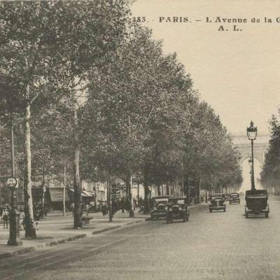 AL 283 - PARIS - L'Avenue de la Grande-Armée