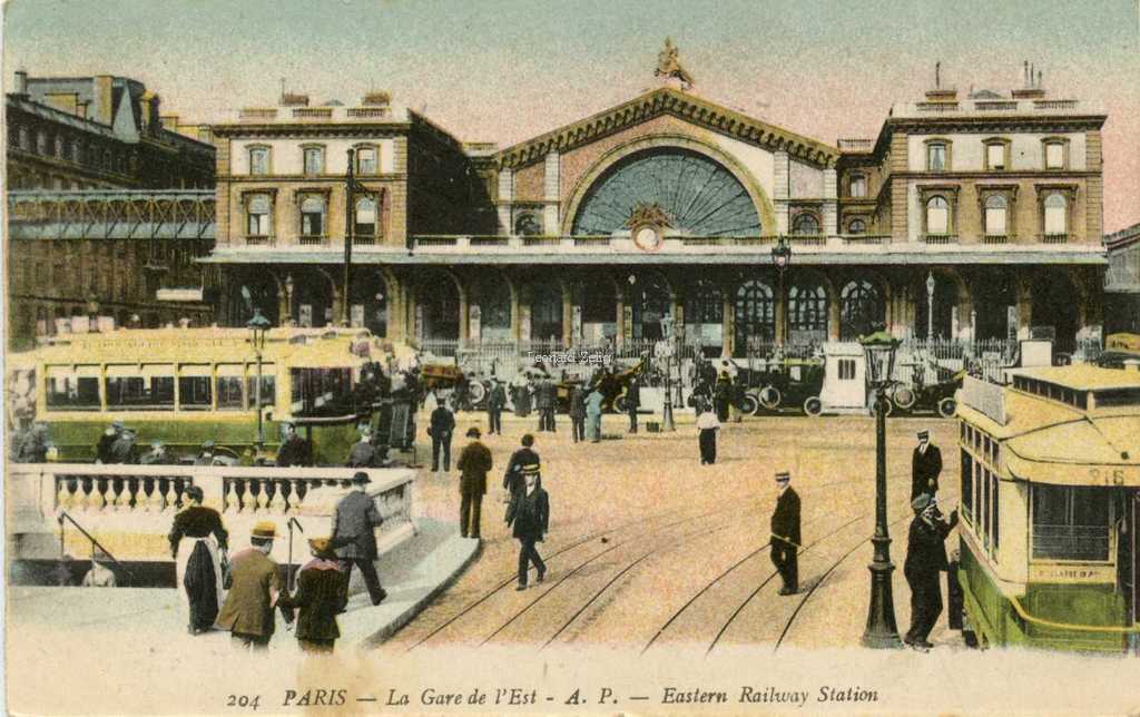 AP 204 - PARIS - La Gare de l'Est
