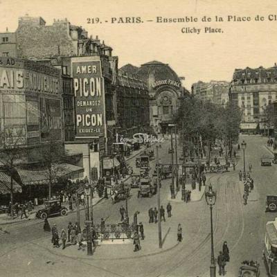 AP 219 - PARIS - Ensemble de la Place de Clichy