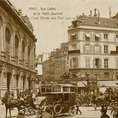 As de Carreau 63 - Rue Cadet et le ''Petit Journal''