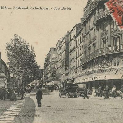 Aubry - Boulevard Rochechouart - Coin Barbès