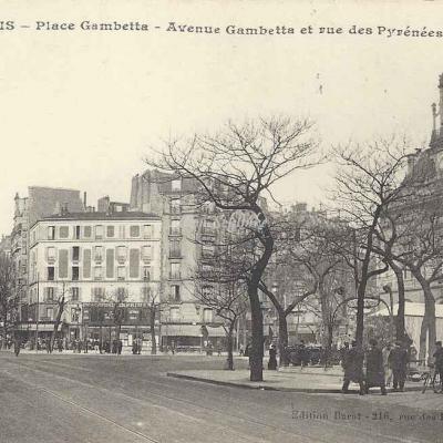 Barat edition - Place Gambetta - Rue des Pyrénées