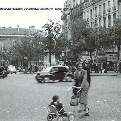 Bonnel - Carrefour de l'Odéon en 1954