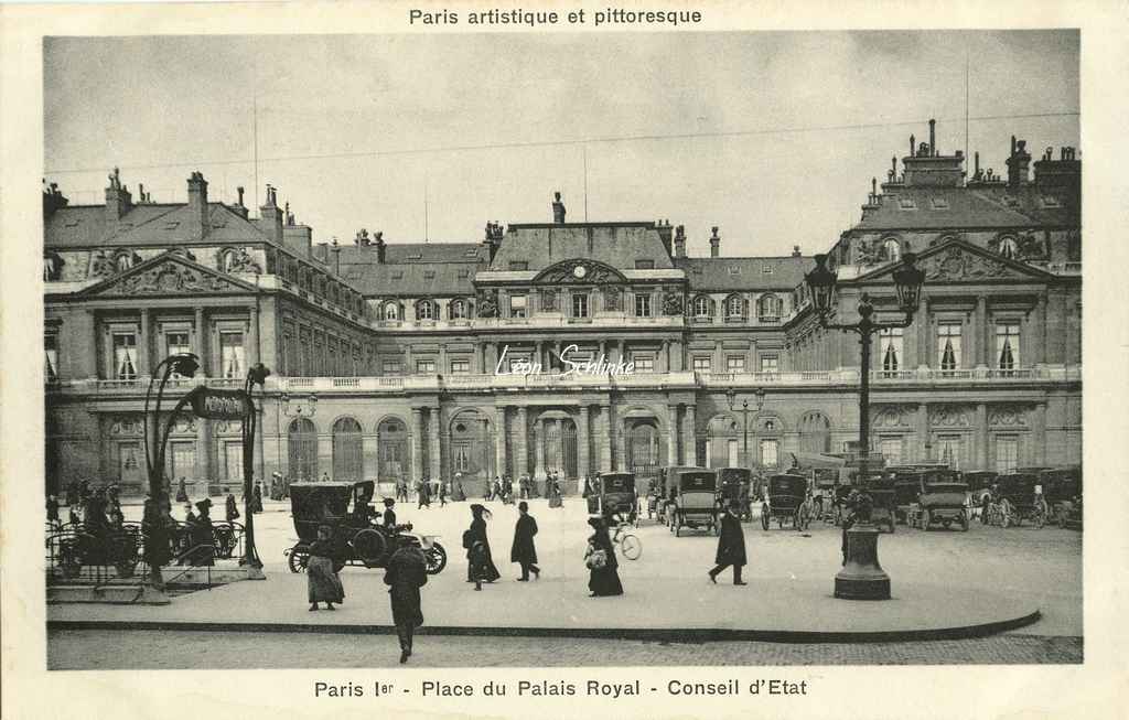 Bréger A. - Paris I° - Place du Palais Royal