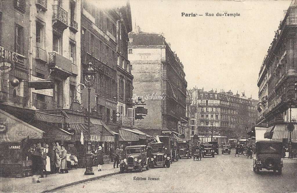 Brunet - Rue du Temple