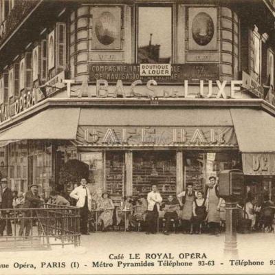 Café LE ROYAL OPERA, 19, Avenue de l'Opéra