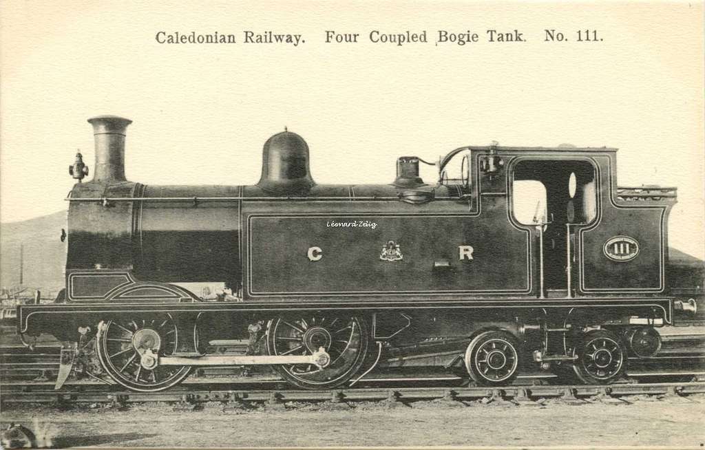 Caledonian Railway - Four Coupled Bogie Tank N° 111