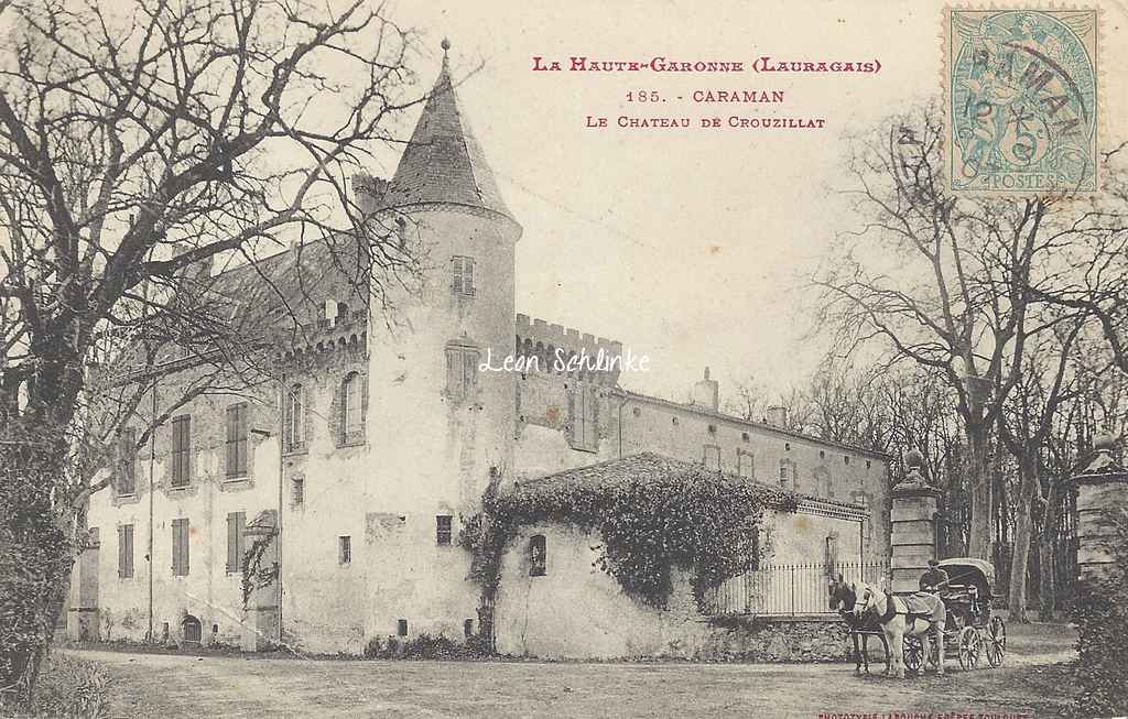 Caraman - Chateau de Crouzillat (Labouche 185)