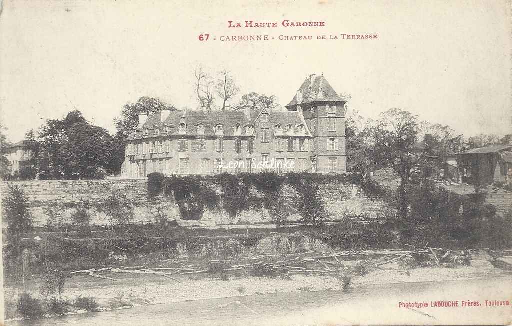 Carbonne - Château de la Terrrasse  (Labouche 67)