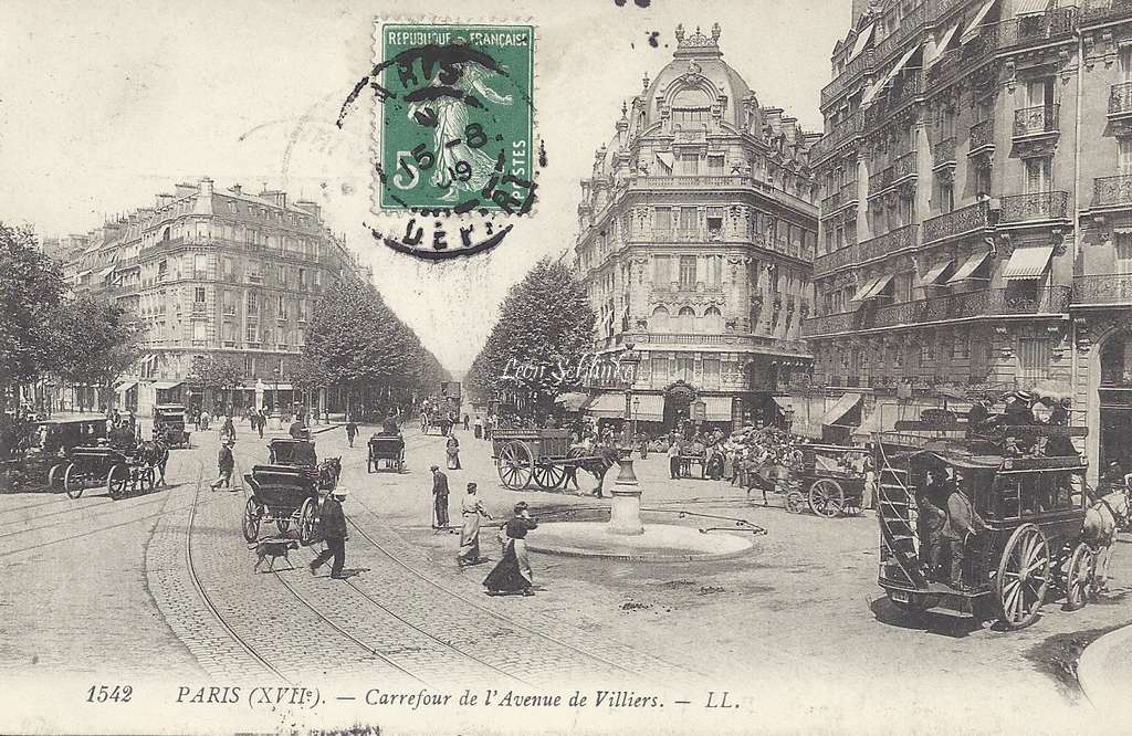 LL 1542 - Carrefour de l'Avenue de Villiers