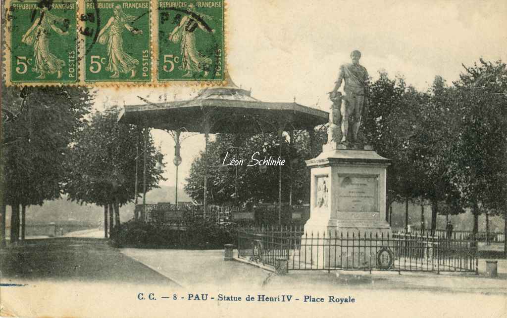 CC 8 - Statue de Henri IV - Place Royale