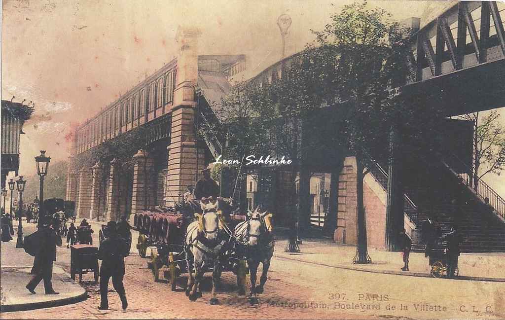 CLC 397 - Métropolitain, Boulevard de la Villette