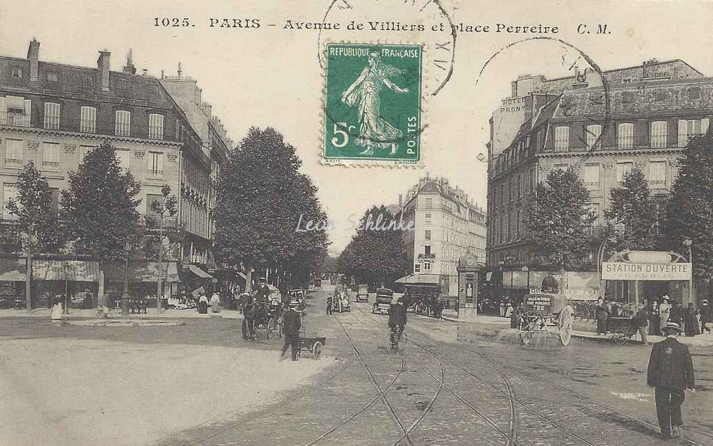CM 1025 - Avenue de Villiers et place Péreire