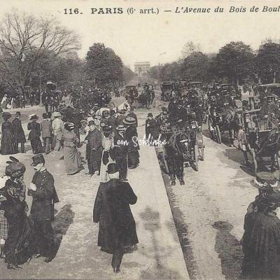 CM 116 - PARIS - L'Avenue du Bois de Boulogne