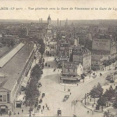 CM 212 - Vue générale vers la Gare de Vincennes et la Gare de Lyon