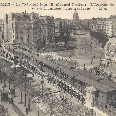 CM 215 - Le Metropolitain Boulevard Pasteur et Avenue de Breteuil