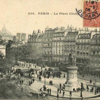 CM 236 - PARIS - La Place Clichy