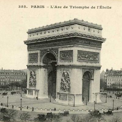 CM 355 - PARIS - L'Arc de Triomphe