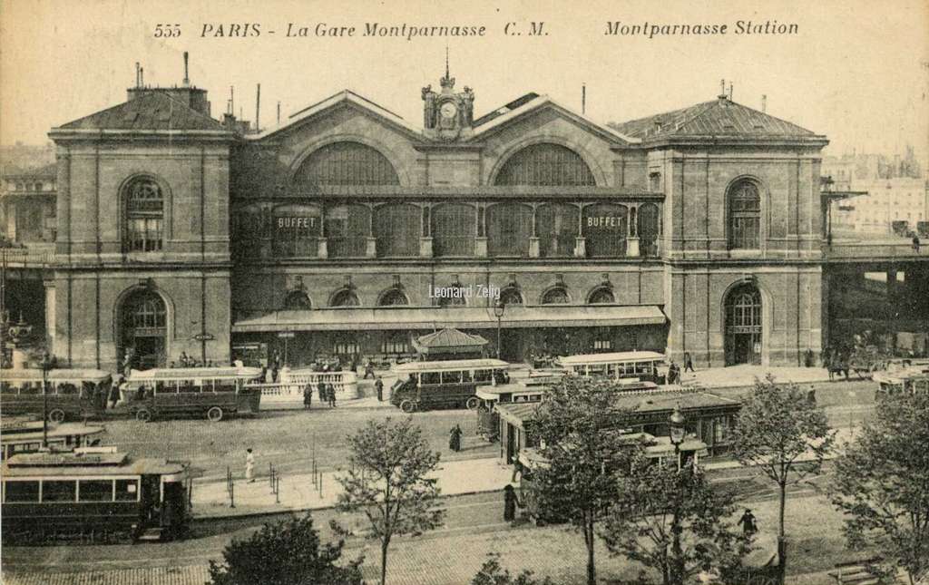 CM 555 - PARIS - La Gare Montparnasse