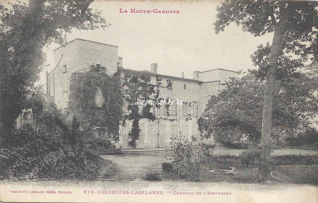Colomiers - Château de l'Armurier (Labouche 619)