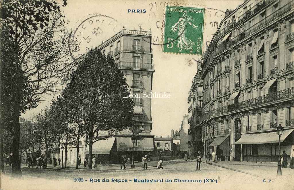 CP 1095 - Rue du Repos - Boulevard de Charonne
