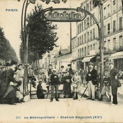 CP 211 - Le Métropolitain - Station Bagnolet