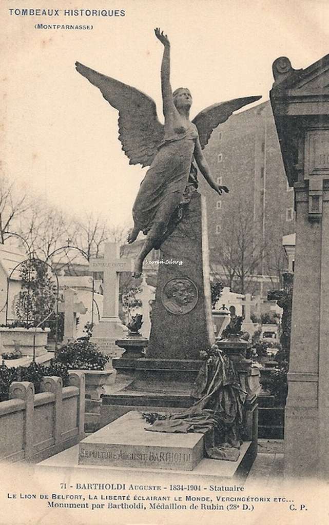 CP 71 - Bartholdi Auguste - 1834-1904 - Statuaire