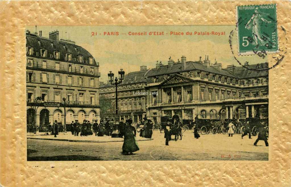 D.& Cie 21 - Conseil d'Etat - Place du Palais-Royal
