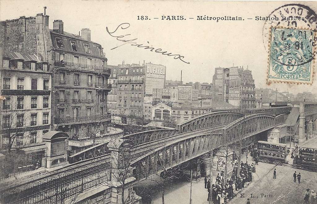 EL 183 - Metropolitain Station Barbès