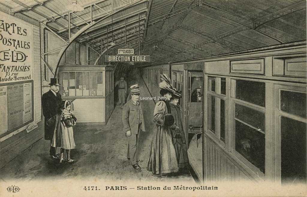 ELD 4171 - PARIS - Station du Métropolitain