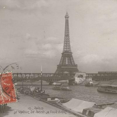 Electrophot 10 - Le Viaduc de Passy - La Tour Eiffel