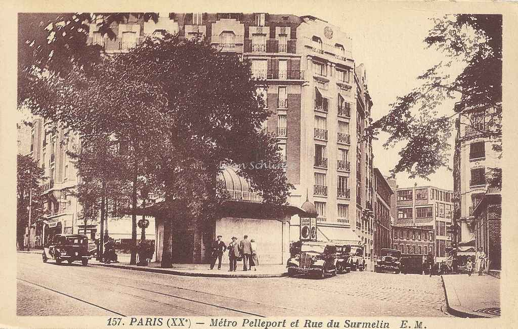 EM 157 - Métro Pelleport et Rue du Surmelin