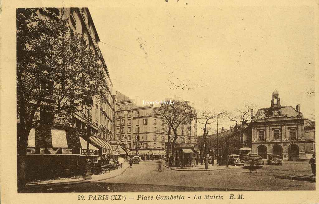 EM 29 - Place Gambetta - La Mairie