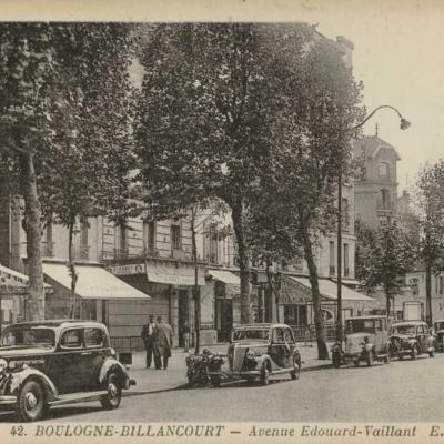 EM 42 - BOULOGNE-BILLANCOURT - Avenue Edouard-Vaillant (arch. 92)