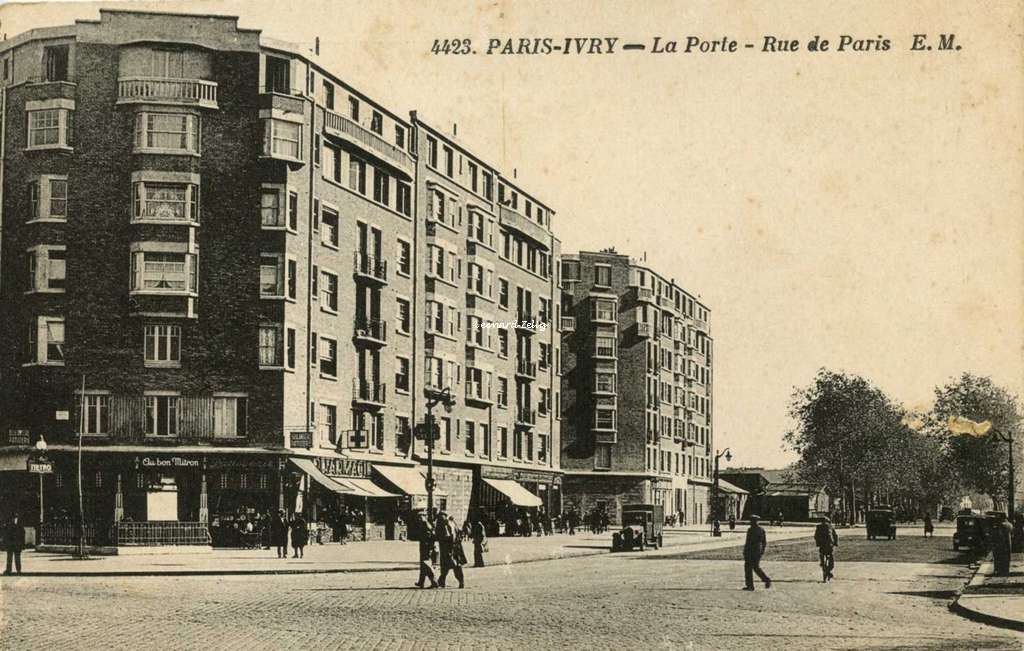 EM 4423 - PARIS-IVRY - La Porte - Rue de Paris