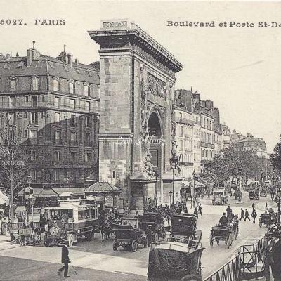 EM 5027 - Boulevard et Porte St-Denis