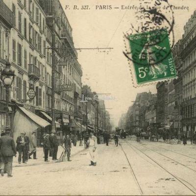 FB 327 - PARIS - Entrée de la rue de Flandre