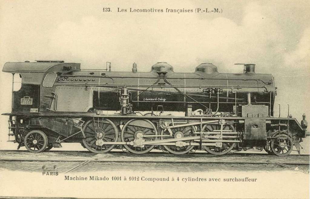 FF 133 - Les Locomotives Françaises (P.-L.-M.)