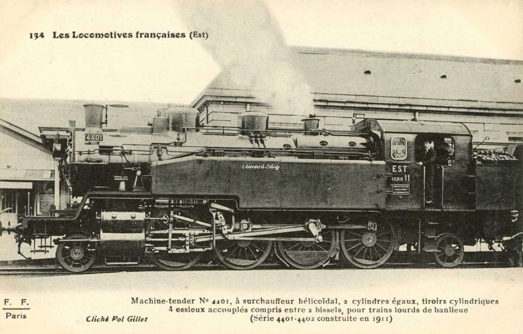 FF 134 - Les Locomotives Françaises (Est)