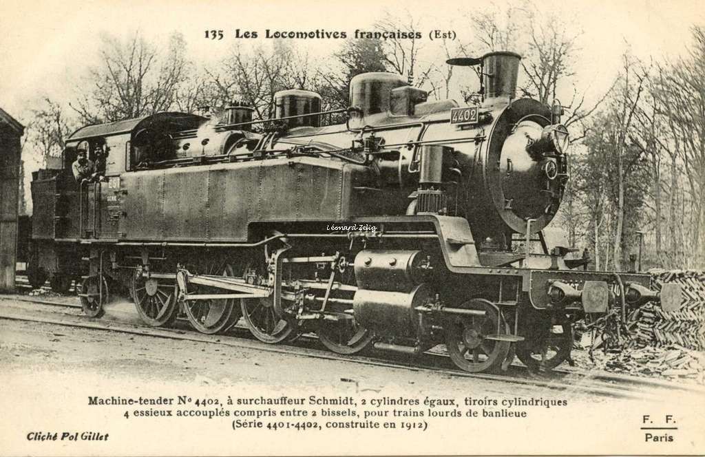 FF 135 - Les Locomotives Françaises (Est)