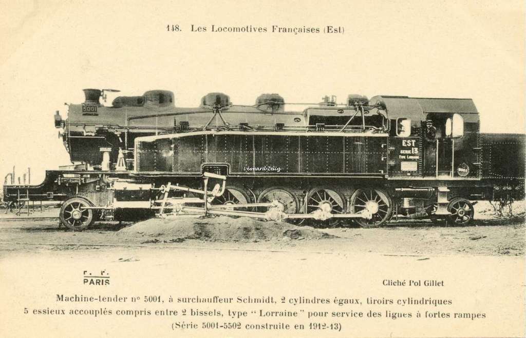 FF 148 - Les Locomotives Françaises (Est)