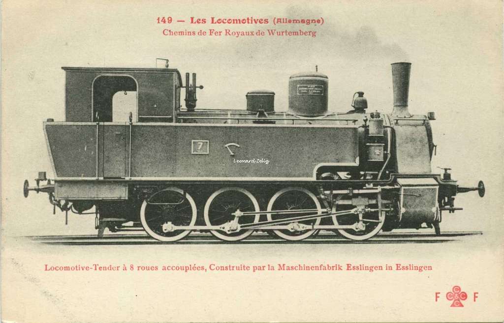 FF 149 - Les Locomotives (Allemagne)